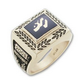 Legendary Series Men's Square Collegiate Ring